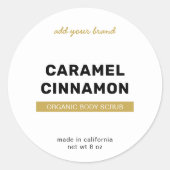 Merkmerk volledig aangepaste kleuren toevoegen Mod Ronde Sticker (Voorkant)