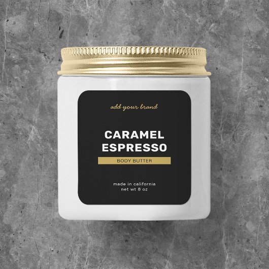 Merkmerk volledig aangepaste kleuren toevoegen Mod Vierkante Sticker