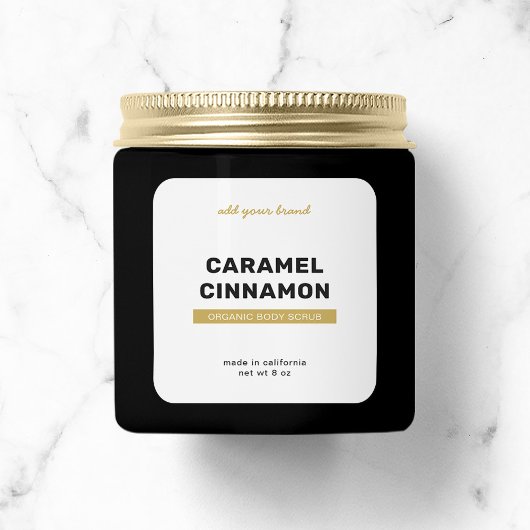 Merkmerk volledig aangepaste kleuren toevoegen Mod Vierkante Sticker