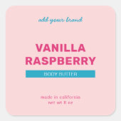 Merkmerk volledig aangepaste kleuren toevoegen Mod Vierkante Sticker (Voorkant)