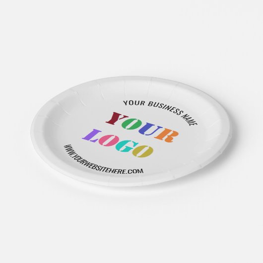 Merknaam Business Promotional Paper Borden Voorbee Papieren Bordje (Gekanteld)