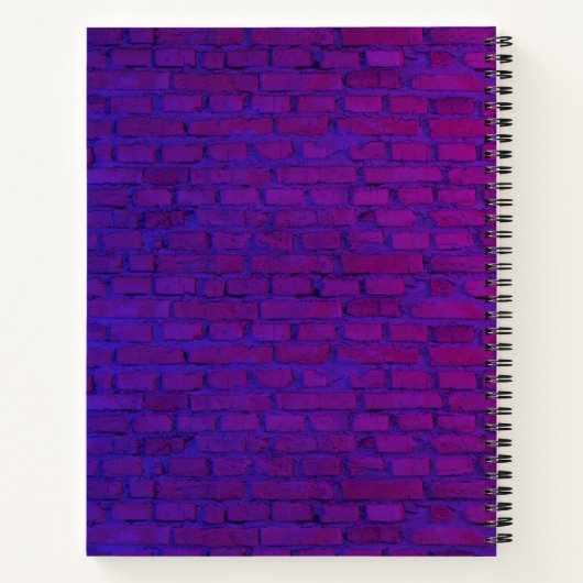 Merknaam Masterpiece: Aangepaste spiraal Notitiebo Notitieboek (Achterkant)