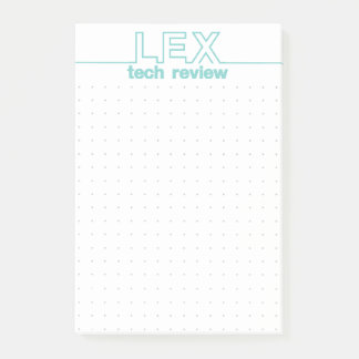 Merknaam voor LEX TECH REVIEW Post-it® Notes
