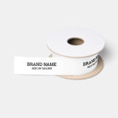Merknamenlabels Satijnen Lint (Spoel)