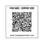 Merkontwerp Voor Uw Zakelijke QR-Code Stempel Voor (Design)