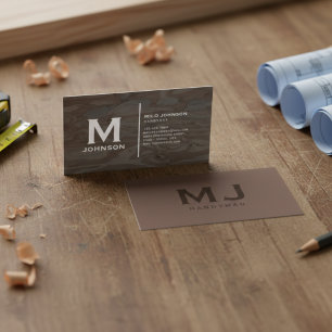 Merkpositionering voor professionele klusjesmannen visitekaartje