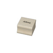 Merkpromotie 1" x 1" rubberstempel (Stempel)