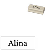 Merkpromotie 1" x 2,5" rubberstempel (Gestempeld)