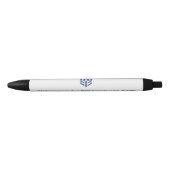 Merkpromotie Zwarte Inkt Pen (Voorkant)