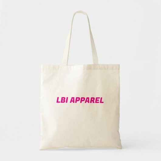 MERKRECHTELIJKE LBI KLEDING HOED TOTE BAG (Voorkant)