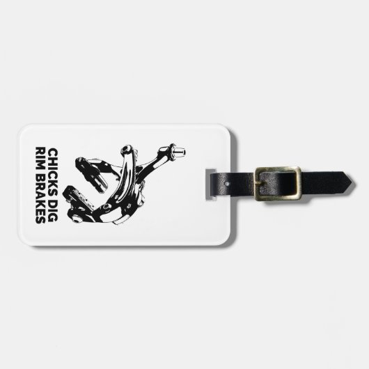 Merkremmen van kuikens met duik bagagelabel (Voorkant horizontaal)