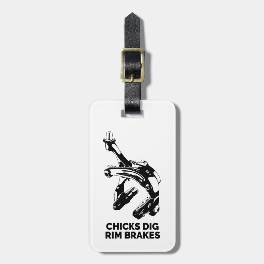 Merkremmen van kuikens met duik bagagelabel (Voorkant verticaal)