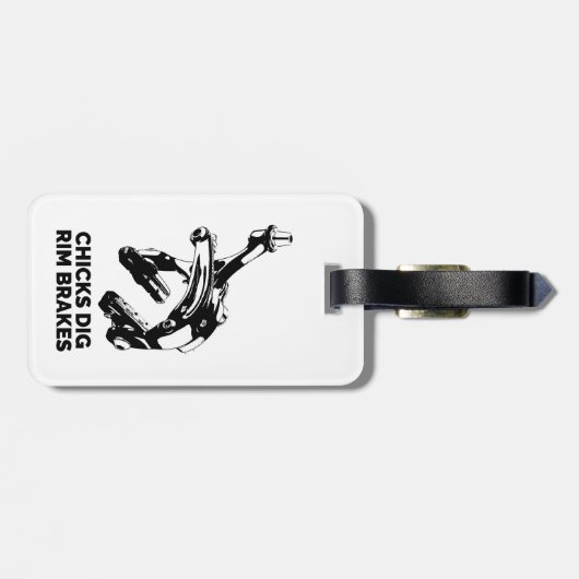 Merkremmen van kuikens met duik bagagelabel (Achterkant horizontaal)