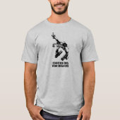 Merkremmen van kuikens met duik t-shirt (Voorkant)