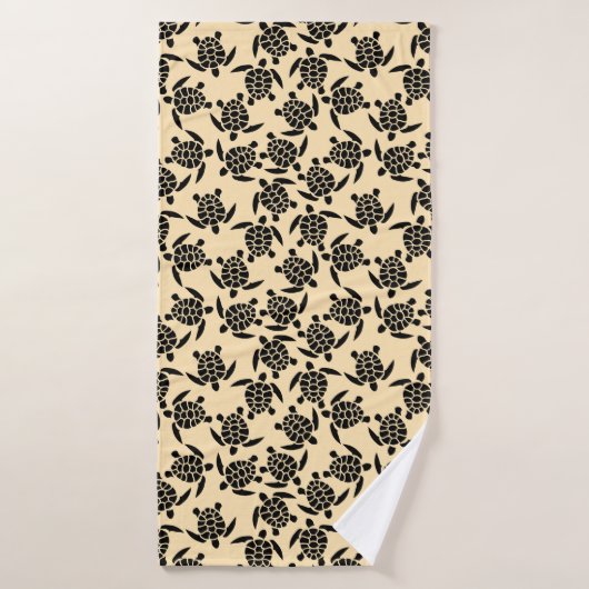 Merkschildpadrek Badhanddoek (Badhanddoek)