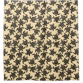 Merkschildpadrek Douchegordijn (Voorkant)