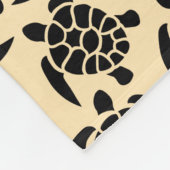 Merkschildpadrek Fleece Deken (Hoek)