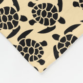 Merkschildpadrek Fleece Deken (Hoek)