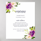 Merkteken Vibrant Bloom Poster (Voorkant)