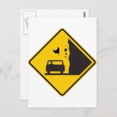 Merkteken voor de kippenzone briefkaart (Voorkant / Achterkant)