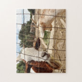 Merkwaardige geit - Puzzle Legpuzzel (Verticaal)