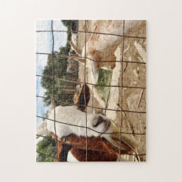 Merkwaardige geit - Puzzle Legpuzzel