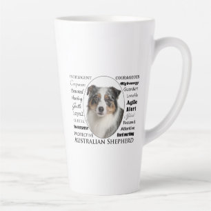 Merle Australian Shepherd Latte Mok