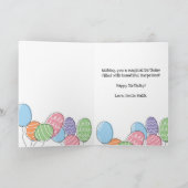 Merle Cockapoo Cavapoo Hond Gelukkige Verjaardag Kaart (Binnen)