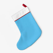 Merle Dapple Dachshund Santa Leuke Hond Kleine Kerstsok (Achterkant (Hangend))