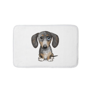 Merle Dapple Dachshund Schattige Wiener Dog Badmat
