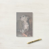 Merle Dogge Post-it® Notes (Op bureau)