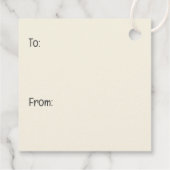 Merle Great Dane Dog Lemon Crown Bedankjes Labels (Achterkant)