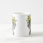 Merle Great Dane Dog Lemon Crown Koffiemok (Center)