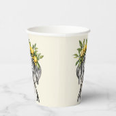 Merle Great Dane Dog Lemon Crown Papieren Bekers (Rechts)