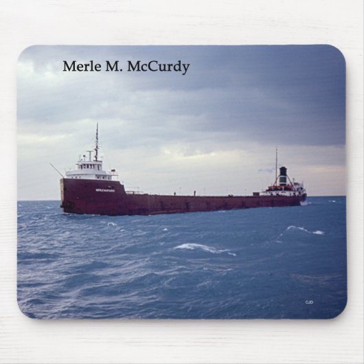 Merle M. McCurdy mousepad Muismat (Voorkant)