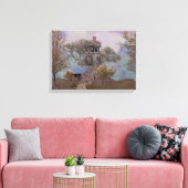 Merle's Treehouse Canvas Afdruk (Insitu (Woonkamer))