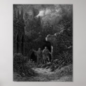 Merlin adviseert koning Arthur Poster (Voorkant)