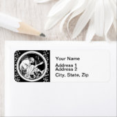 Merlin Art Nouveau fantasie Etiket (Insitu)