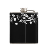 Merlin Art Nouveau fantasie Heupfles (Achterkant)