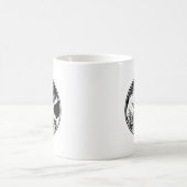 Merlin Art Nouveau fantasie Koffiemok (Center)