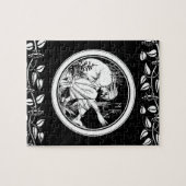 Merlin Art Nouveau fantasie Legpuzzel (Horizontaal)