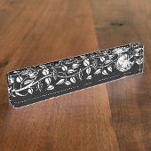 Merlin Art Nouveau fantasie Naambordje (Zijkant)