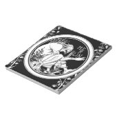 Merlin Art Nouveau fantasie Notitieblok (Linkerzijde)