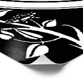 Merlin Art Nouveau fantasie Perfect Poster (Hoek)