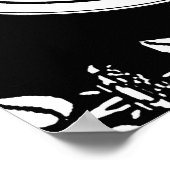 Merlin Art Nouveau fantasie Poster (Hoek)