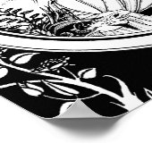 Merlin Art Nouveau fantasie Poster (Hoek)