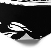 Merlin Art Nouveau fantasie Poster (Hoek)