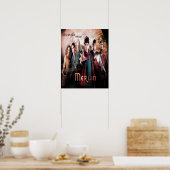 MERLIN BBC TV SHOW FANTASY POSTER (Keuken)