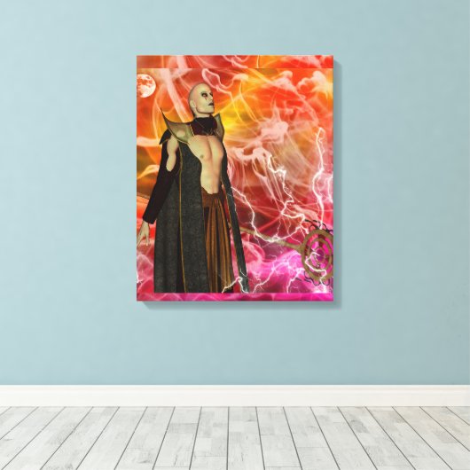 Merlin Canvas Afdruk (Insitu (Houten vloer))