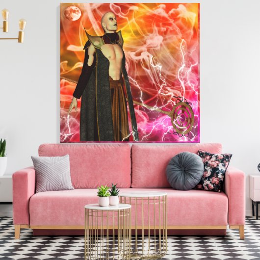 Merlin Canvas Afdruk (Insitu (Woonkamer))